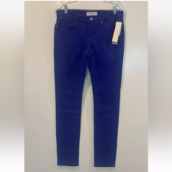 NWT Workshop by Andrea Jovine Blue Drew‎ Jeans Stretch Womens Size 6 (687) - Picture 1 of 7